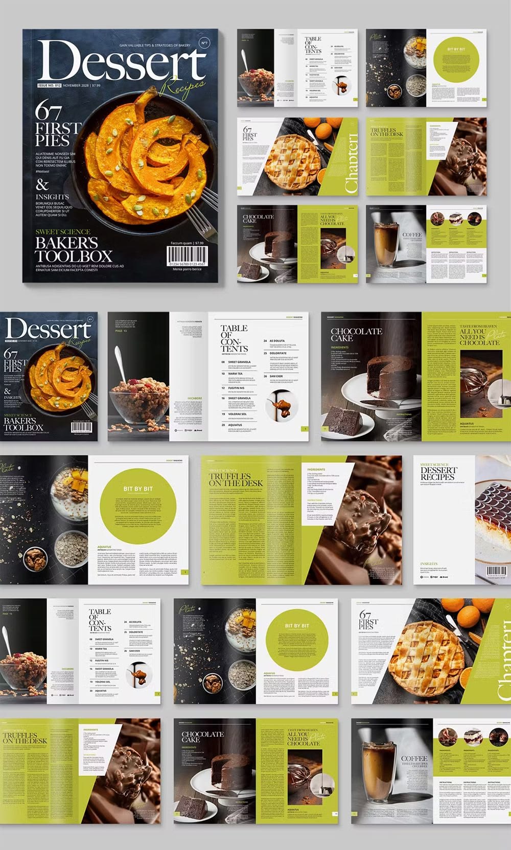 Menu & Publication Design