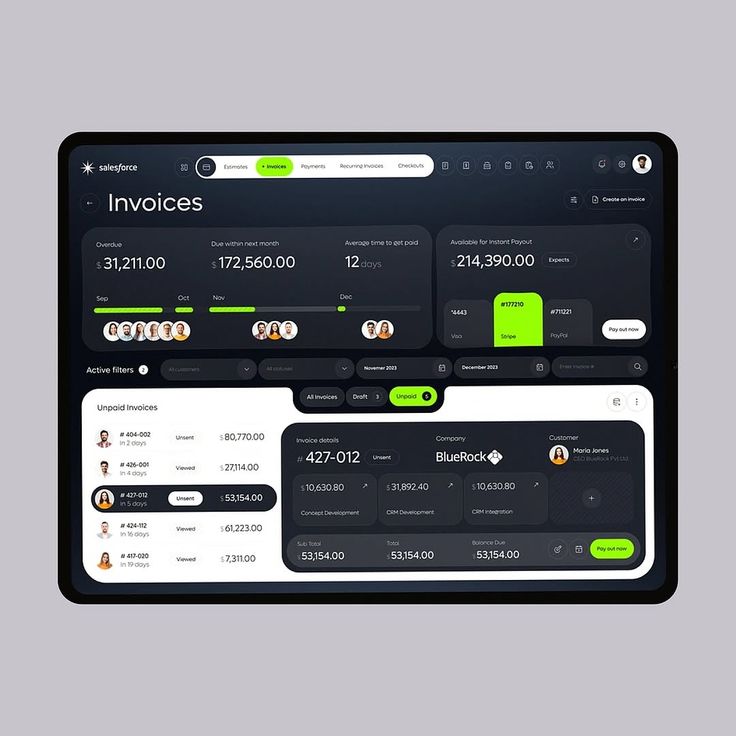 Invoice Interface